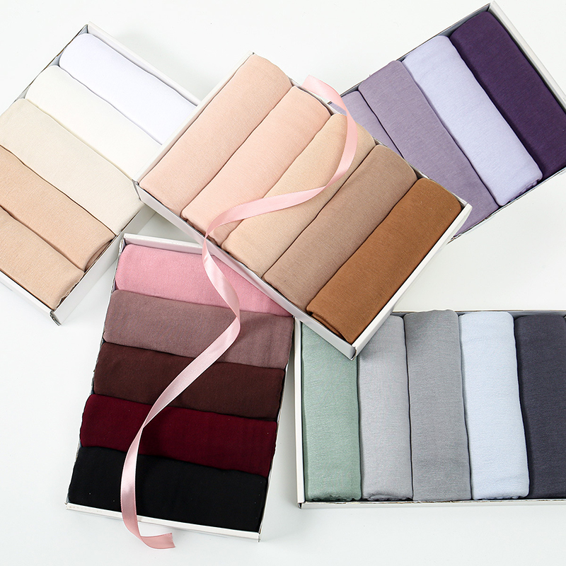 Bandana Cotton - Premium Modal Katoenen Jersey Hoofddoek Muslim
