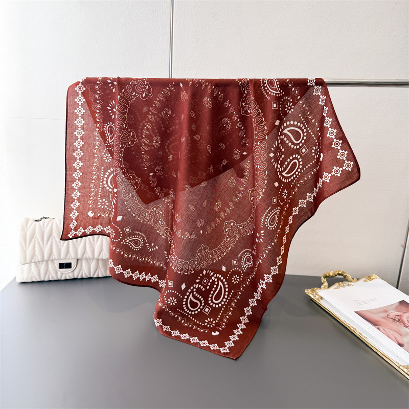 Puur Katoen Vrouwen Sjaal Vier - Bandana Cotton recensie en prijs