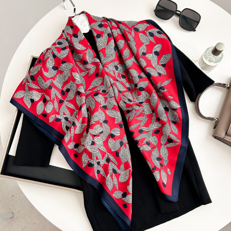 90 cm vierkante sjaal van hoge - Scarf Silk Square recensie en prijs