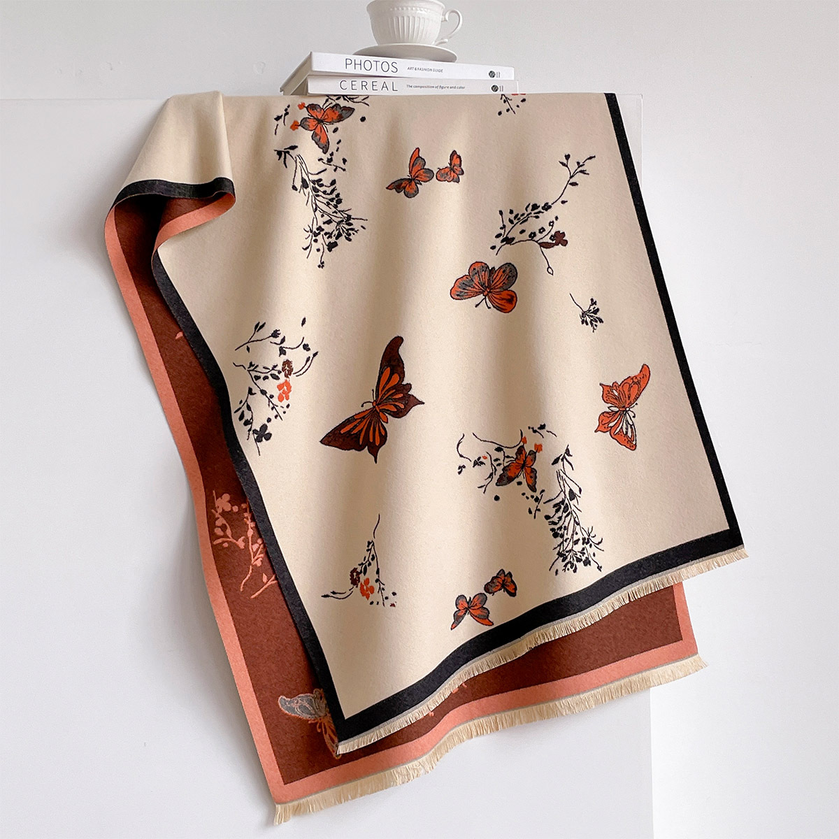 Dames imitatie kasjmier sjaal  - Pashmina Wrap Large recensie en prijs