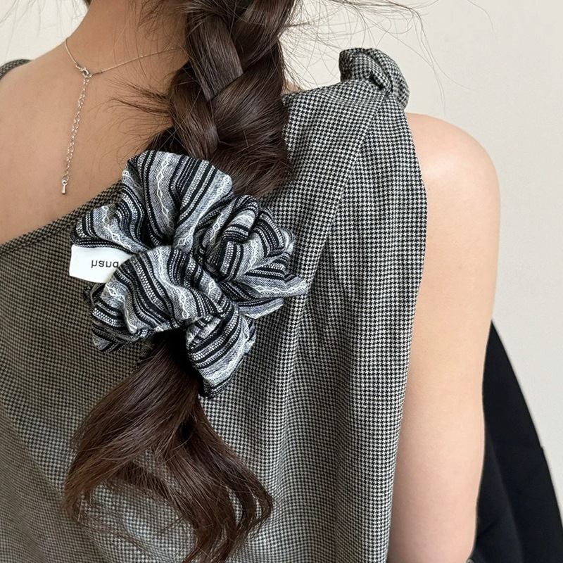 2024 Korea Mode Streep Haar El - Silk Tie Striped recensie en prijs