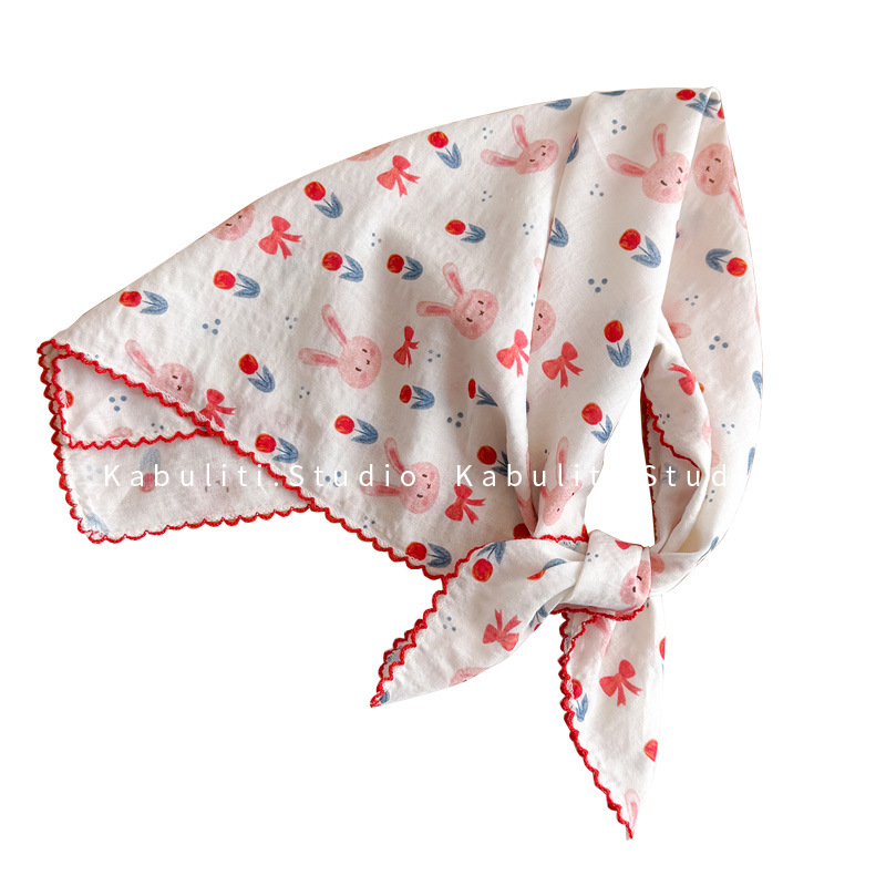 Katoenen linnen vierkante sjaa - Face Scarf Mask recensie en prijs