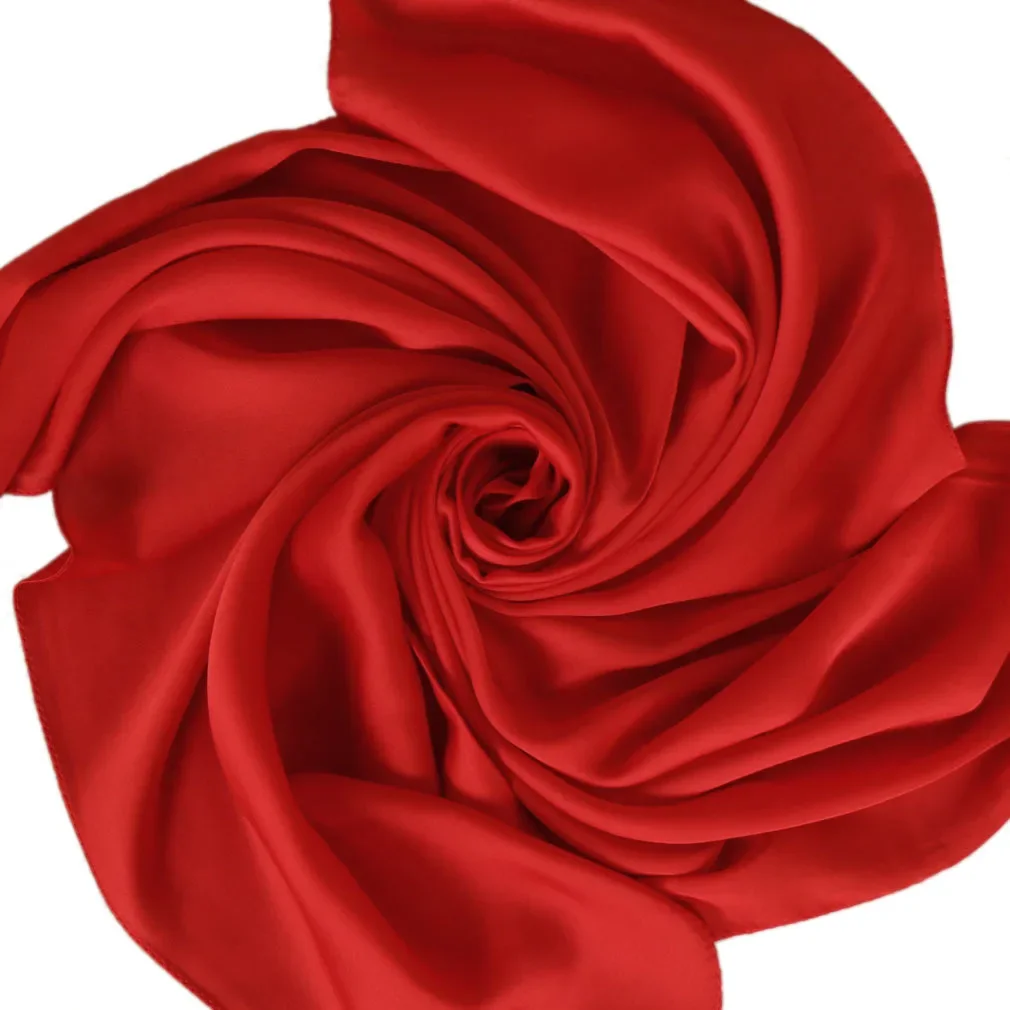 Satijnen sjaal dames 70cm effe - Scarf Silk Square recensie en prijs