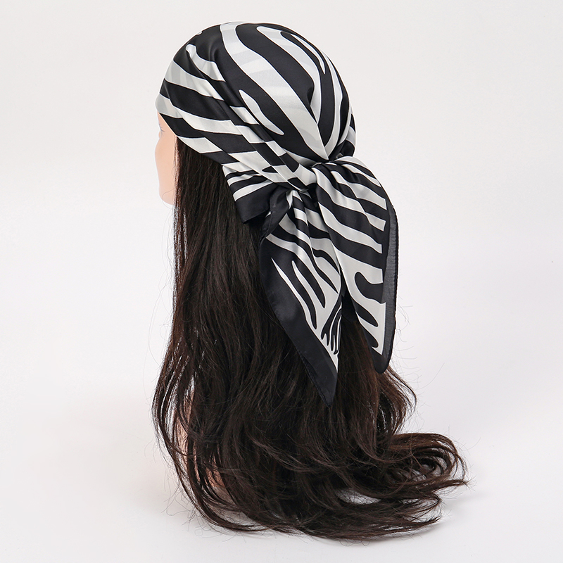 2025 Strand Hijab Stola Zijden - Silk Tie Striped recensie en prijs