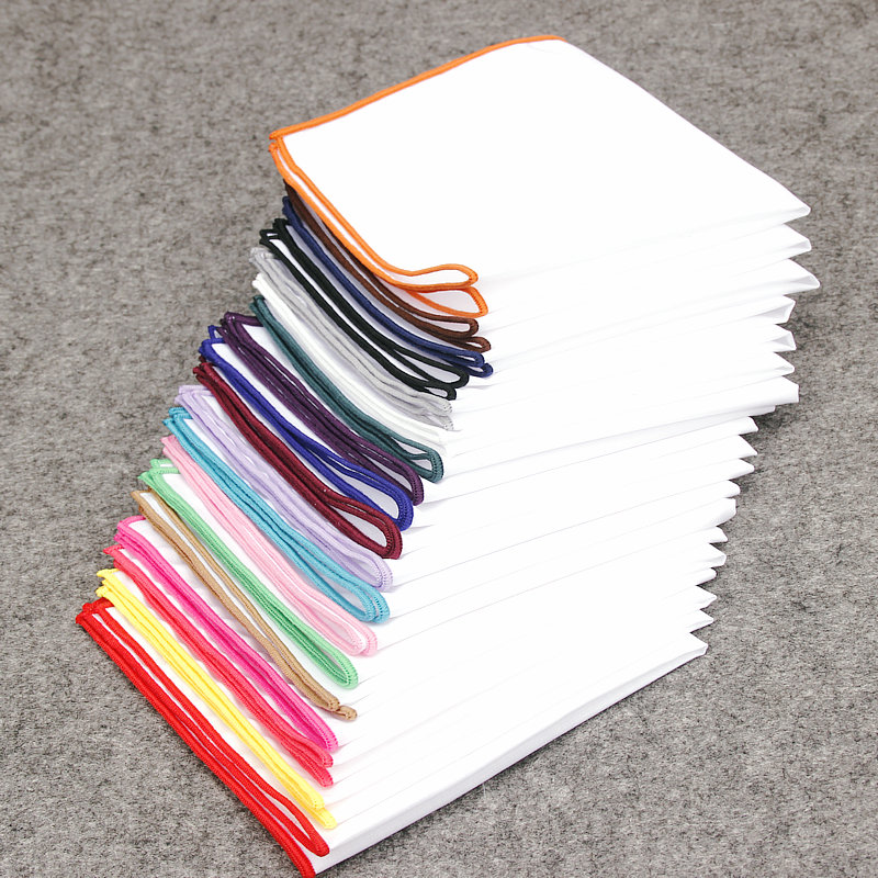 2018 Fashion Mens Katoen Witte - Handkerchief Cotton Men recensie en prijs