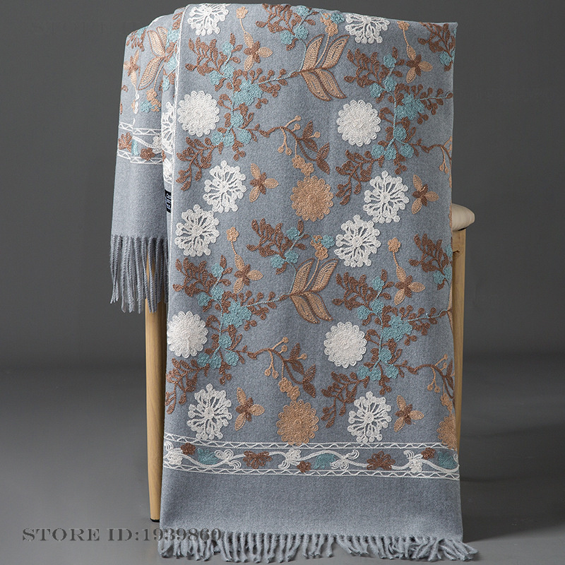 Dames Kasjmier Pashmina Sjaal  - Woven Scarf Blanket recensie en prijs