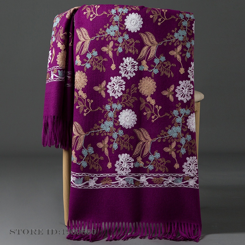 Dames Kasjmier Pashmina Sjaal  - Woven Scarf Blanket recensie en prijs
