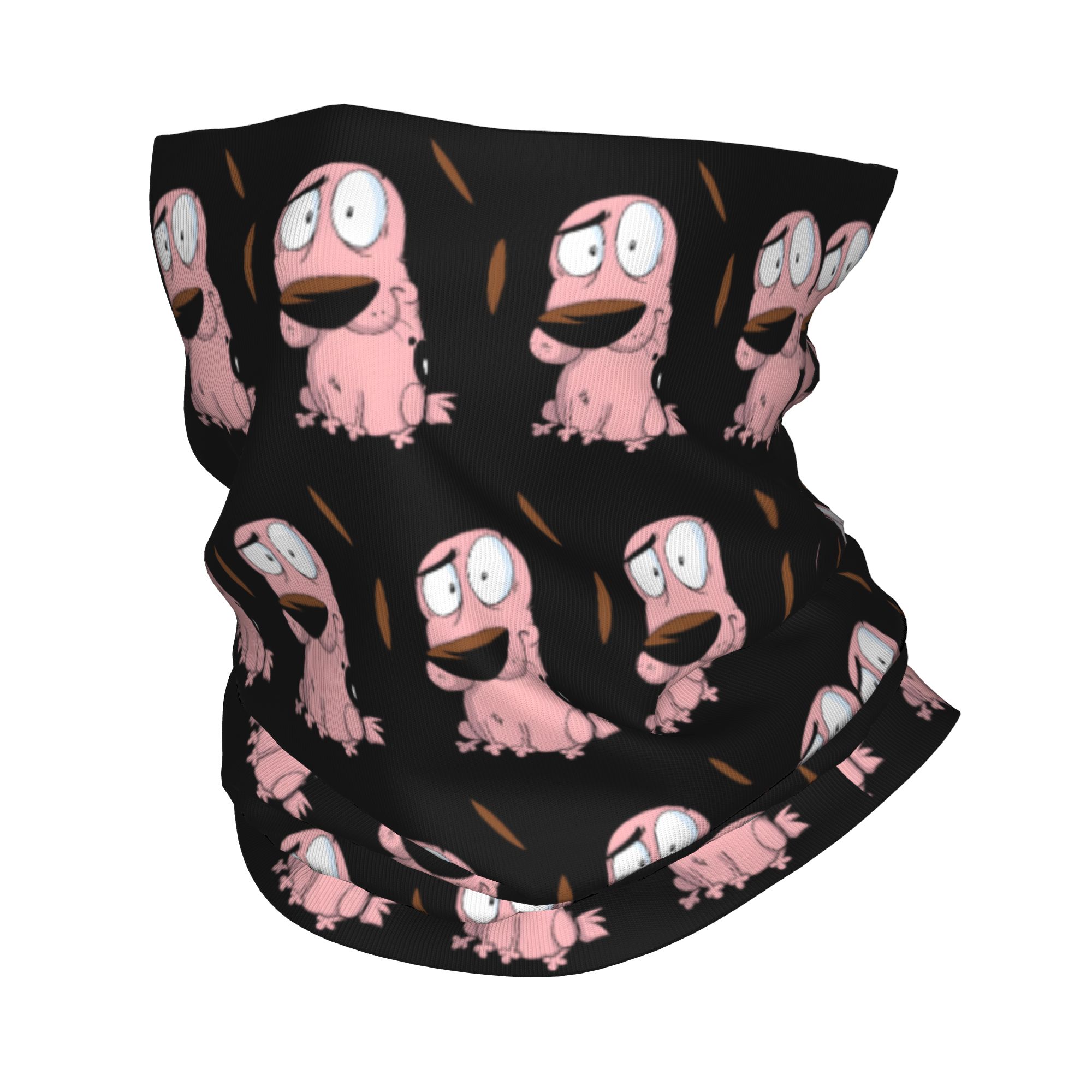 Aangepaste Cartoon Courage Dog - Neck Warmer Tube recensie en prijs