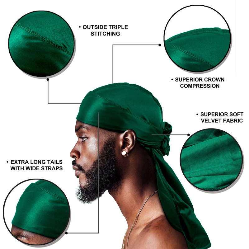 1-4 Stuks Nieuwe Zijde Durag B - Bandana Doo Rag recensie en prijs