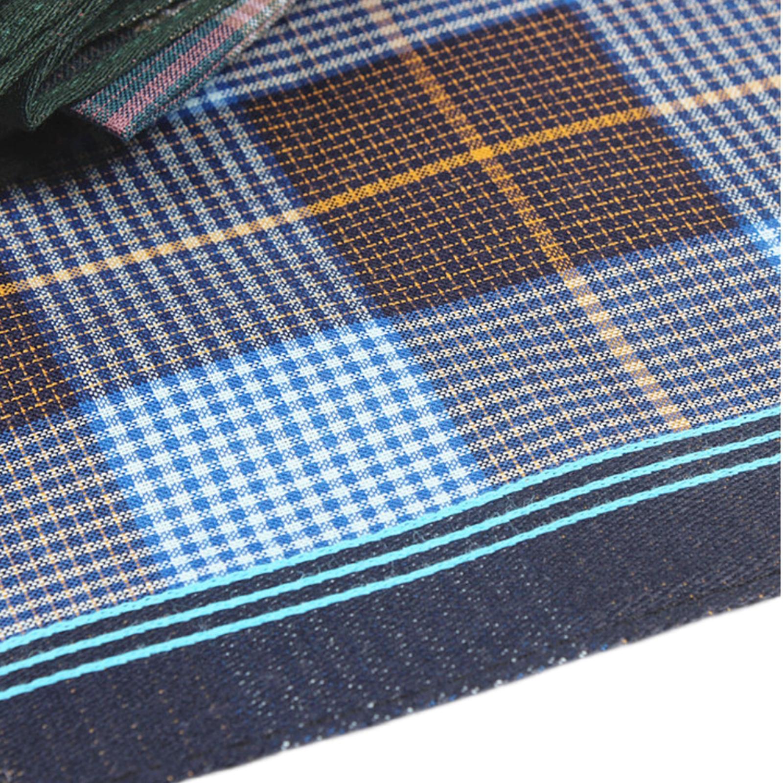 6 stuks Pocket Square Hankies, - Handkerchief Cotton Men recensie en prijs
