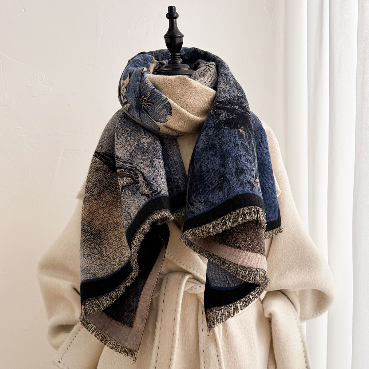 Dames Imitatie Kasjmier Sjaal, - Pashmina Wrap Large recensie en prijs
