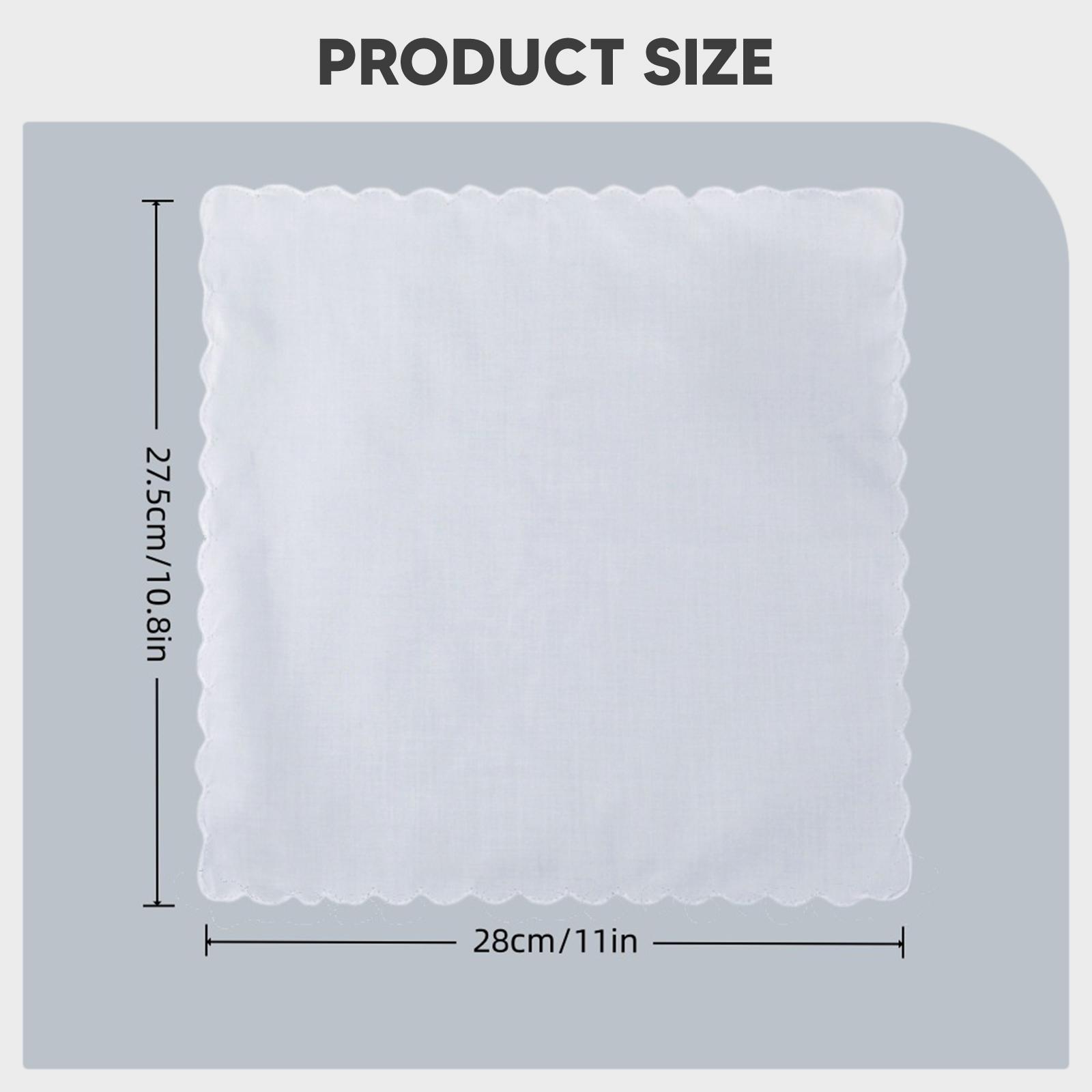 6 stuks katoenen zakdoeken voo - Handkerchief Cotton Men recensie en prijs