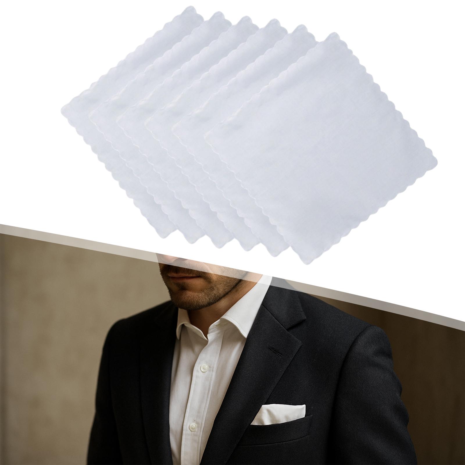 6 stuks katoenen zakdoeken voo - Handkerchief Cotton Men recensie en prijs