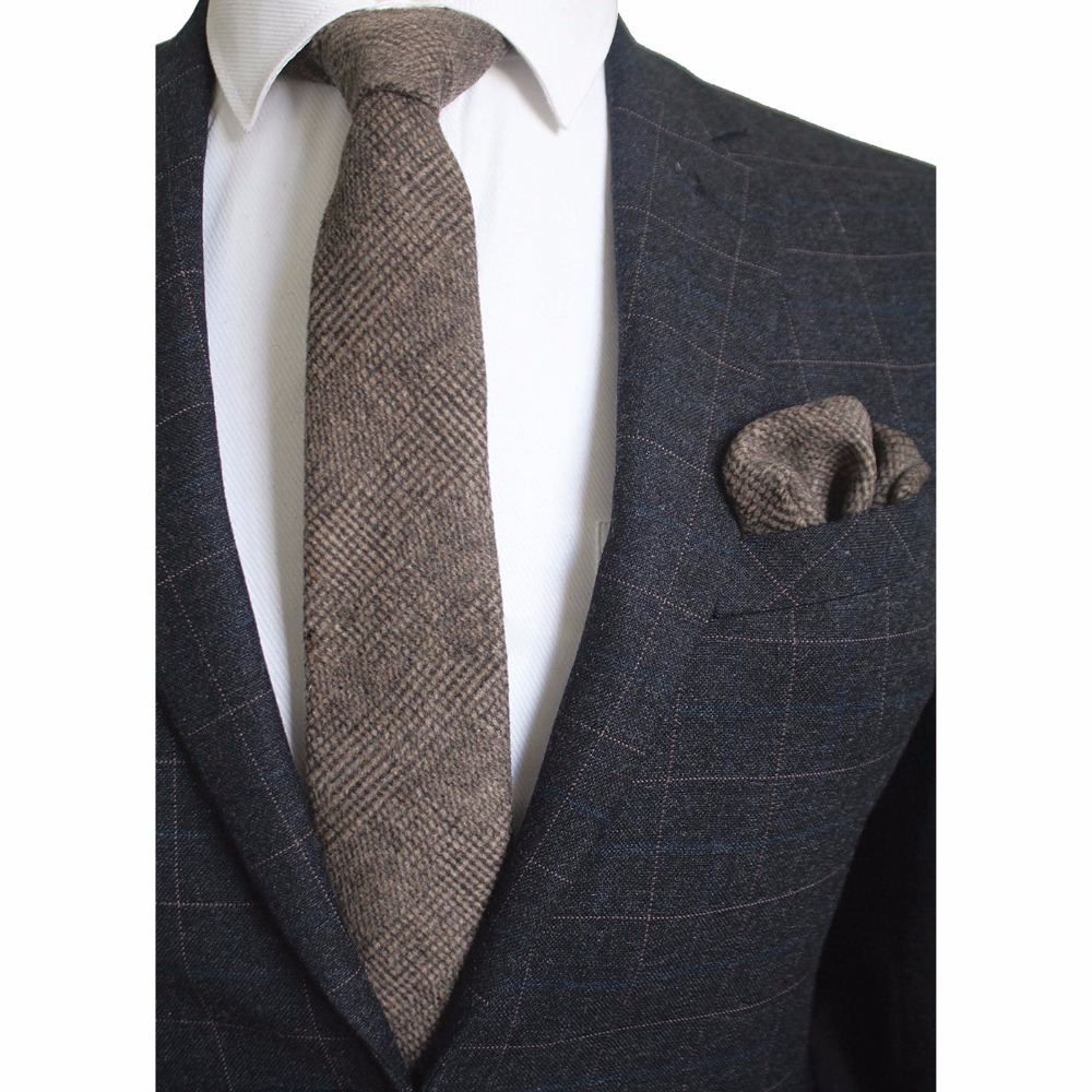 Ricnais 8 cm Wollen Stropdas E - Handkerchief Cotton Men recensie en prijs